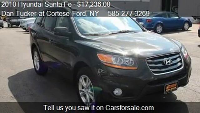 2010 Hyundai Santa Fe - for sale in Rochester, NY 14623 смотреть онлайн
