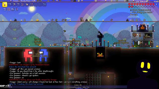 Terraria Multiplayer With a Leveling System | !join смотреть онлайн