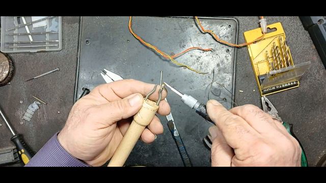 Сделай и себе такой инструмент. Паяльник для пластика. Выжигатель по дереву. Нагреватель. смотреть онлайн