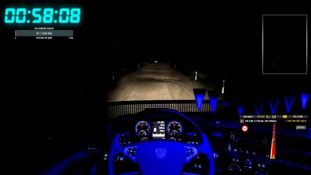 Euro Truck Simulator 2 Карта "Суровая Россия Сибирь" R20 смотреть онлайн