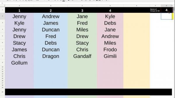 Random Group Generator