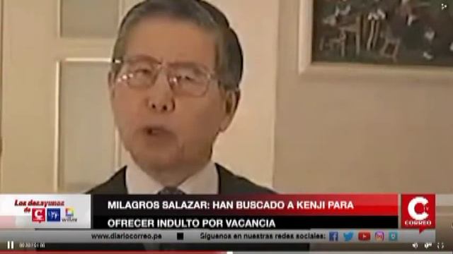 Milagros Salazar: “Han ofrecido indulto a Alberto Fujimori por vacancia” смотреть онлайн