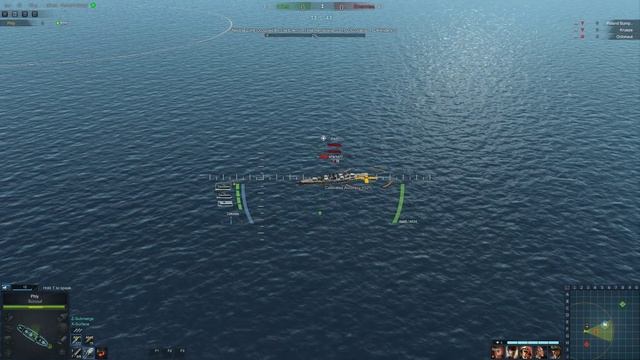 Steel Ocean Gameplay- SUBMARINE BATTLESHIP! French Surcouf! смотреть онлайн
