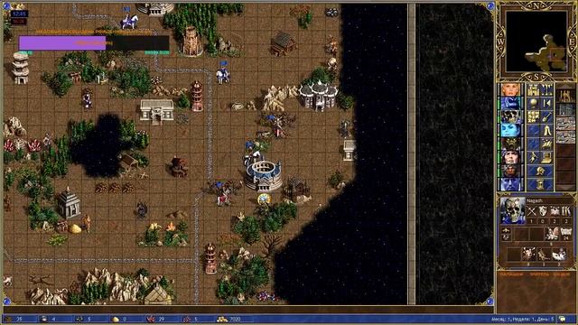 Геройский обзор. Heroes 3 HotA. Dawidu91 VS HellLight. mt_JK. смотреть онлайн