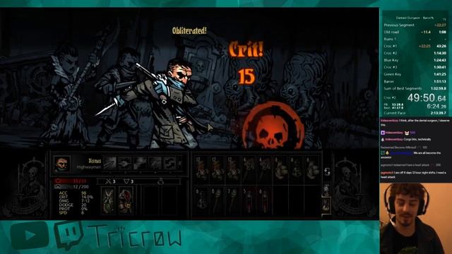 Darkest Dungeon Speedrun Baron% 1:40:36 смотреть онлайн
