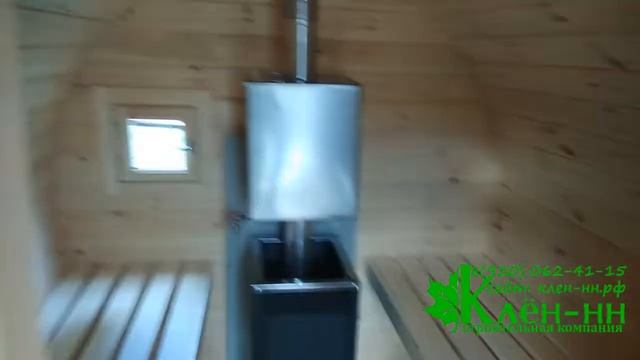 Баня бочка 3 метра под ключ Сарове смотреть онлайн