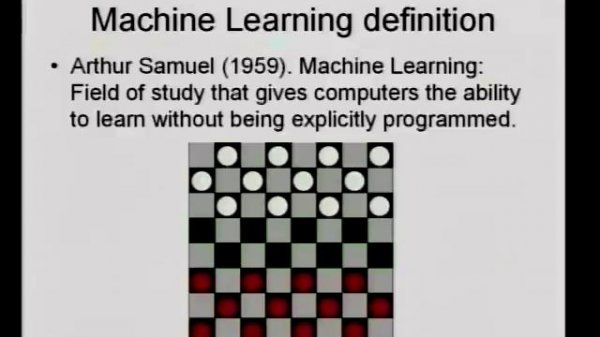 Lecture 1 | Machine Learning (Stanford)