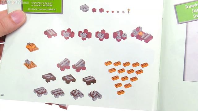 LEGO Minecraft Nether Railway Review! 21130