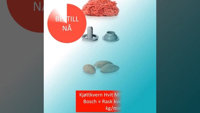 Bosch Kjøttkvern Hvit MFW66020 смотреть онлайн