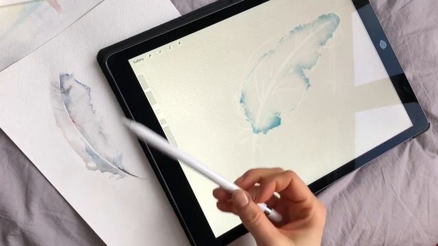 УРОК 1 Акварельные кисти для PROCREATE