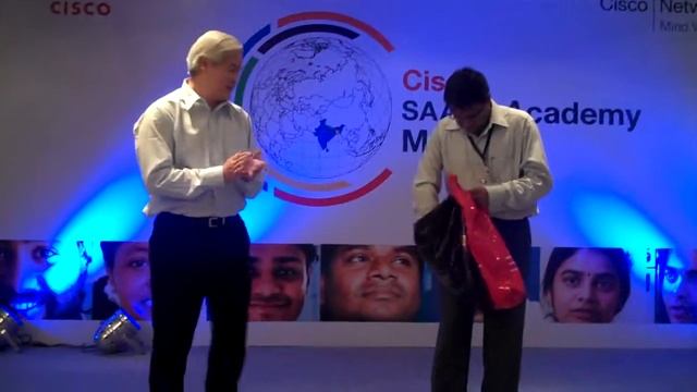 Cisco SAARC Academy Meet 2010 - Pearson Vue Lucky Draw - John Lim смотреть онлайн
