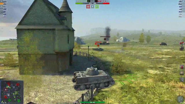 Обзор танка VK 28.01 в игре World of Tanks Blitz смотреть онлайн