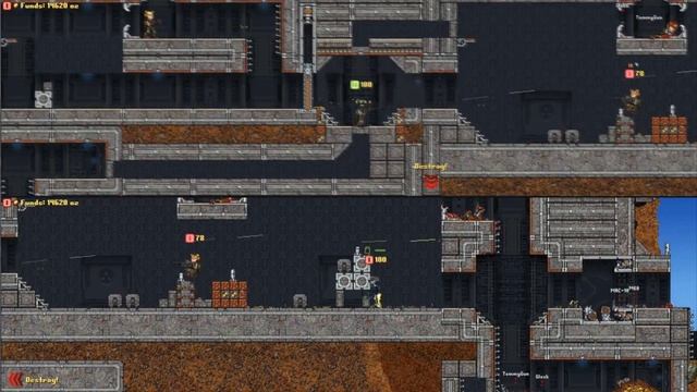 Cortex Command - Splitscreen Cooperative Mission (Gameplay) смотреть онлайн