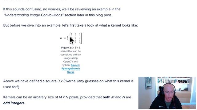 OpenCV Convolution Kernel | PyImageSearch | OpenCV Part-4 смотреть онлайн