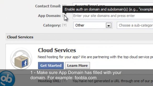 Create Facebook App (to use with obSocialSubmit Joomla extension) смотреть онлайн