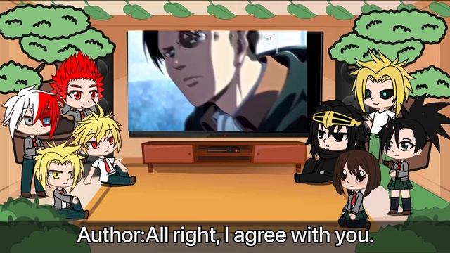 Class 1A react to Deku as Levi |AU| BNHA/MHA || GCRV |I No Ships || смотреть онлайн