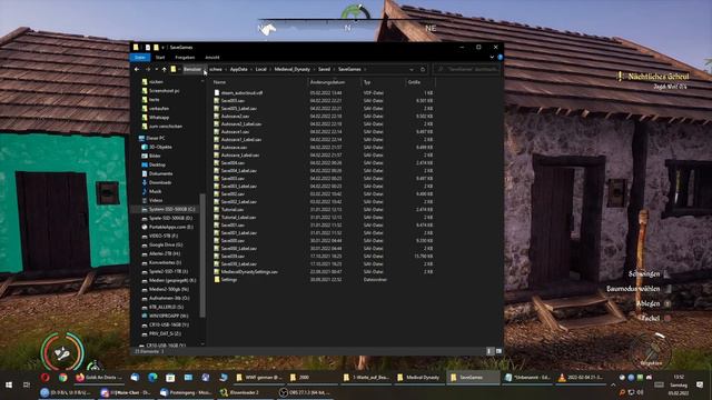 Medieval Dynasty 🇩🇪 Tipps und Tricks: 003, savegame speicherstand finden, V.1.1.1.1 RELEASE смотреть онлайн