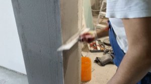 Штукатурка колонны