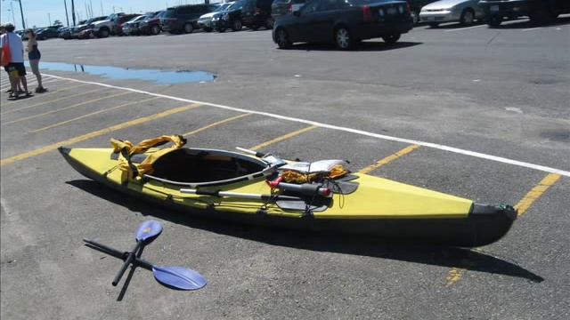 From Bay Shore to Ocean Beach (NY) on Folbot Kodiak kayak смотреть онлайн