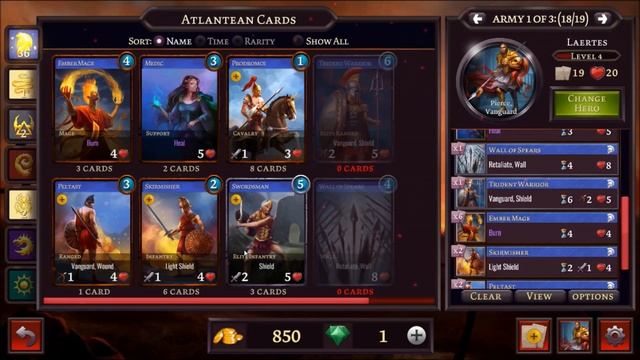 Storm Wars CCG android game first look gameplay español смотреть онлайн