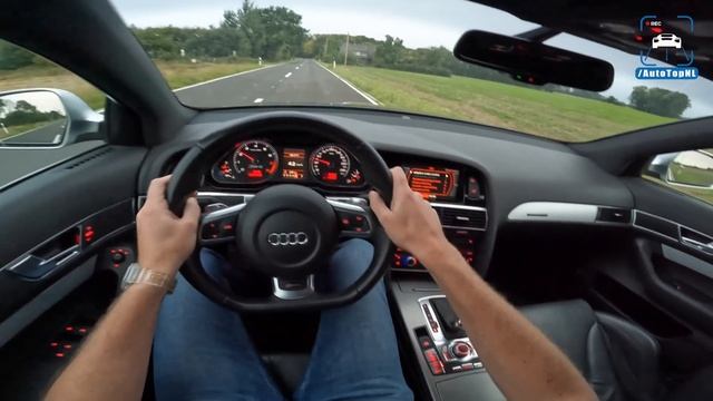 780HP AUDI RS6 C6 V10 BiTurbo *356km/h* REVIEW on AUTOBAHN [NO SPEED LIMIT] смотреть онлайн