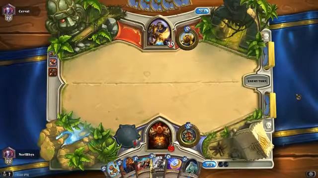 Hearthstone "Amateur Warrior Gameplay with NerfRhys" (pt 2) смотреть онлайн