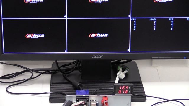 Фактическое энергопотребление IP видеорегистратора Dahua DH-NVR4108B без жесткого диска смотреть онлайн