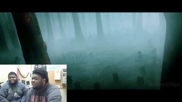 (Twins React) WARHAMMER Orc Army Destroy Chaos Warriors Fight Scene (2023) 4K ULTRA HD / REACTION