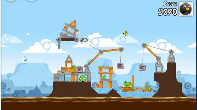 Angry Birds Google Plus Teamwork Episode Level 6 смотреть онлайн