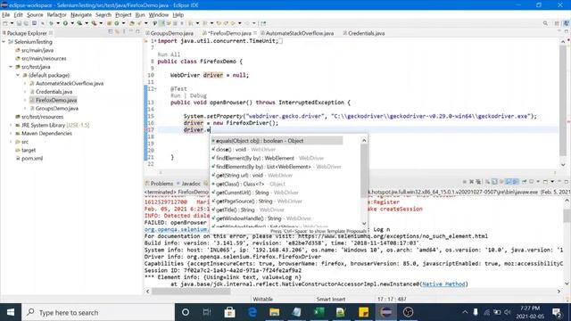 #10 What is Implicit Wait? How to use Implicit Wait in Selenium : Selenium Webdriver 3 Tutorial смотреть онлайн