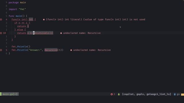 Nested Recursive Functions in Go (not as easy as you think) смотреть онлайн