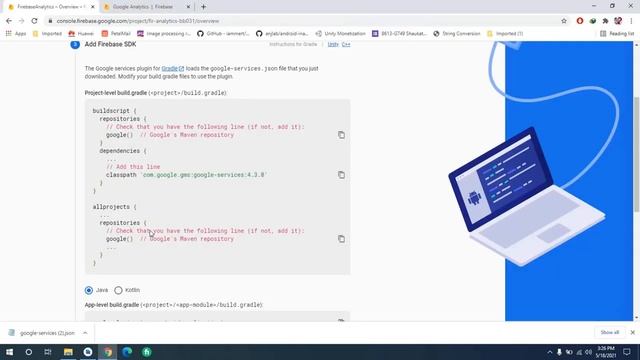 How to Integrate Firebase Analytics in Android app | Android studio | Google Analytics смотреть онлайн