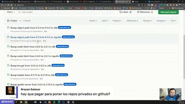 Clase en vivo: Cómo hacer un pull request смотреть онлайн