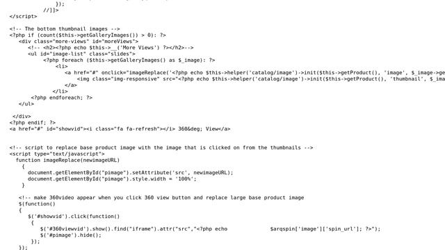 Magento: Replace Product large image with iframe onclick a link смотреть онлайн