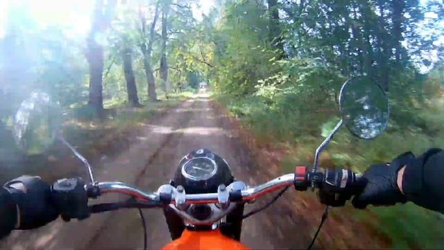 pwk34 на ИЖ ПС,поршень 79мм ручной работы ,немного допилены каналы продувки. смотреть онлайн