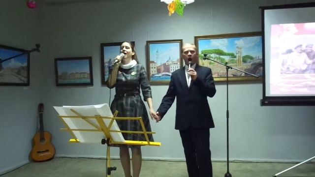 Макарова Ольга и Коврижных Борис, г. Мценск - "Эхо любви" смотреть онлайн