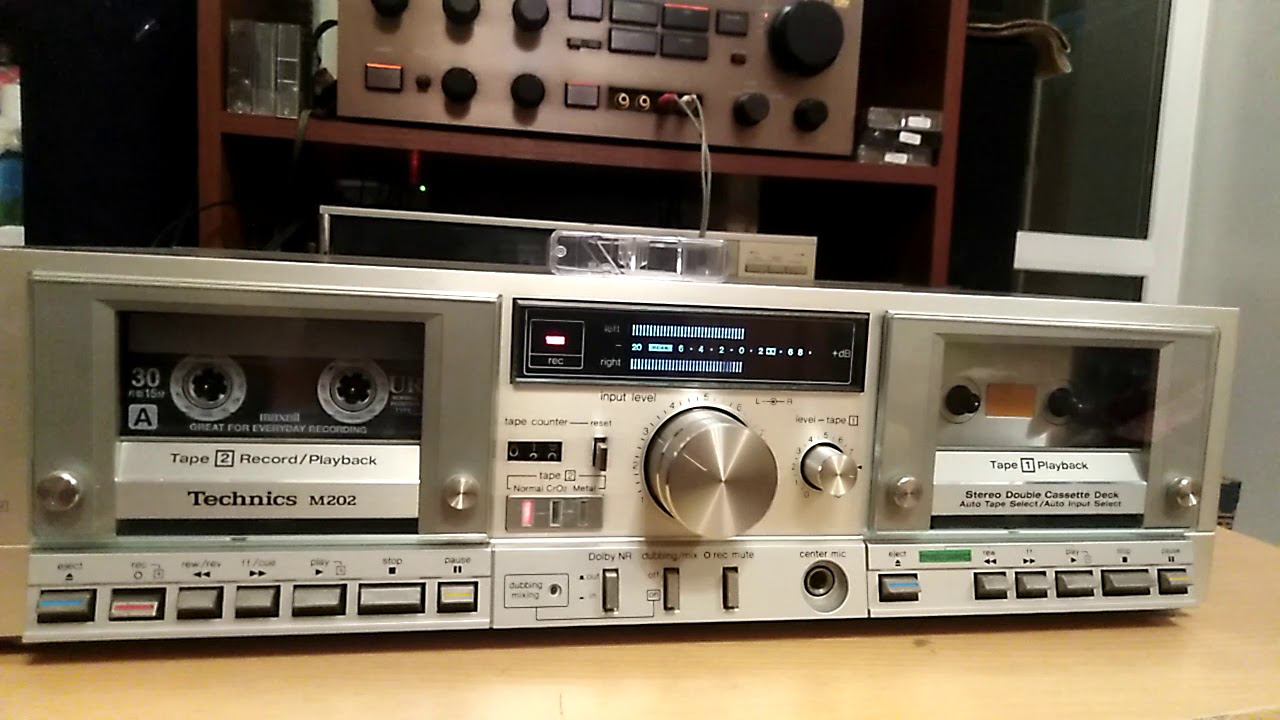 Technics M202 .Проверка на запись смотреть онлайн