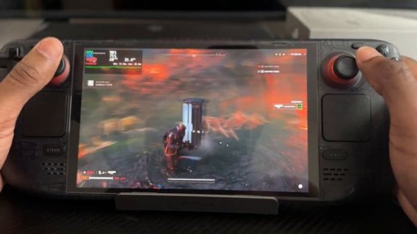 Helldivers 2 - Steam Deck OLED Performance Gameplay