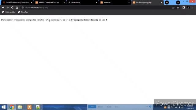 How to install Xammp and run your first PHP code смотреть онлайн
