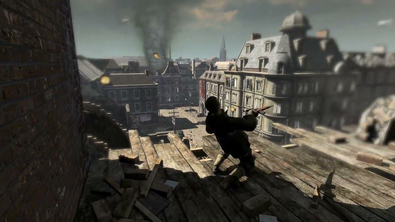 Sniper Elite V2 2 часть Конвой в Шенеберге смотреть онлайн