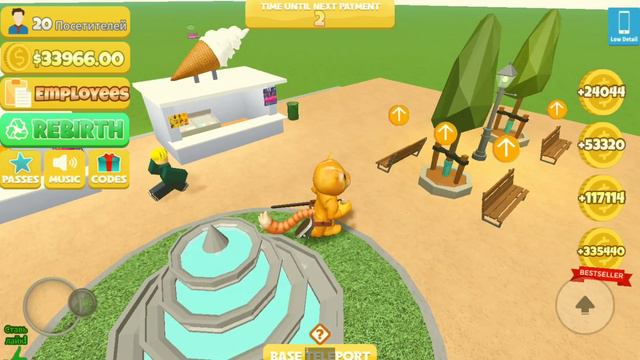 Водная часть зоопарка! Зоопарк в роблоксе! #roblox #роблокс #zoo #fish #shark смотреть онлайн