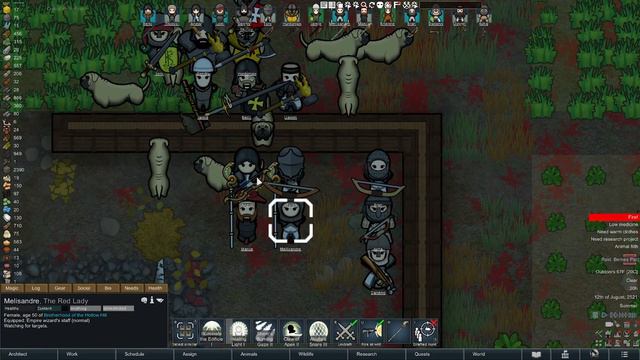 [12] RimWorld - Castle Work Rooms - Brotherhood of the Hollow Hill - GoT - Let's Play - Take 2 смотреть онлайн