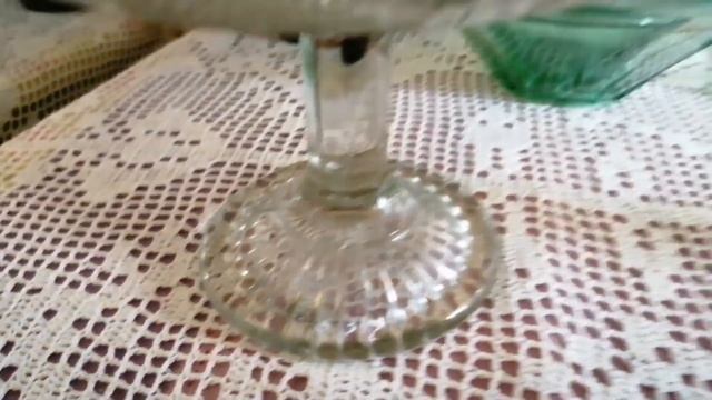 #ОГРОМНАЯ ВАЗА НА НОЖКЕ для фруктов#Стекло СССР.#Вот это ДА!!!Такую я еще не встречала. смотреть онлайн