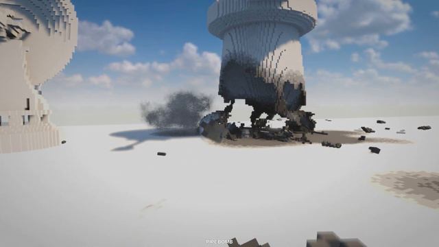 Satisfying Ways Star Wars At-at Destroyed Gameplay - Teardown Mods Gameplay
