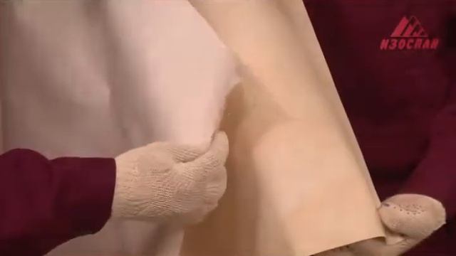 Монтаж Изоспан AM, AS чердачное перекрытие гидро ветрозащита паропроницаемая смотреть онлайн