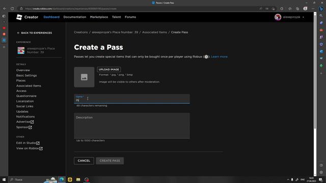 как создать геймпас в роблос на пк смотреть онлайн