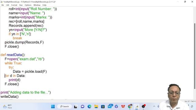 Read | Append | Binary Files | CBSE | Class 12 | Exception смотреть онлайн