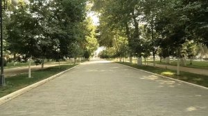 4K. Самарканд / Узбекистан. Прогулка по бульвару и окрестностям