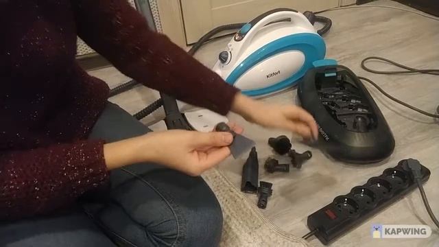 Новогодний обзор отпаривателя от kitfort KT-914 #kitfort #Китфорт #kitfortKT-914 смотреть онлайн