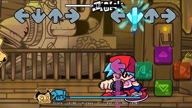 чернило захватило фнф friday night funkin vs bendy the ink demon android #fnf #rasticor смотреть онлайн